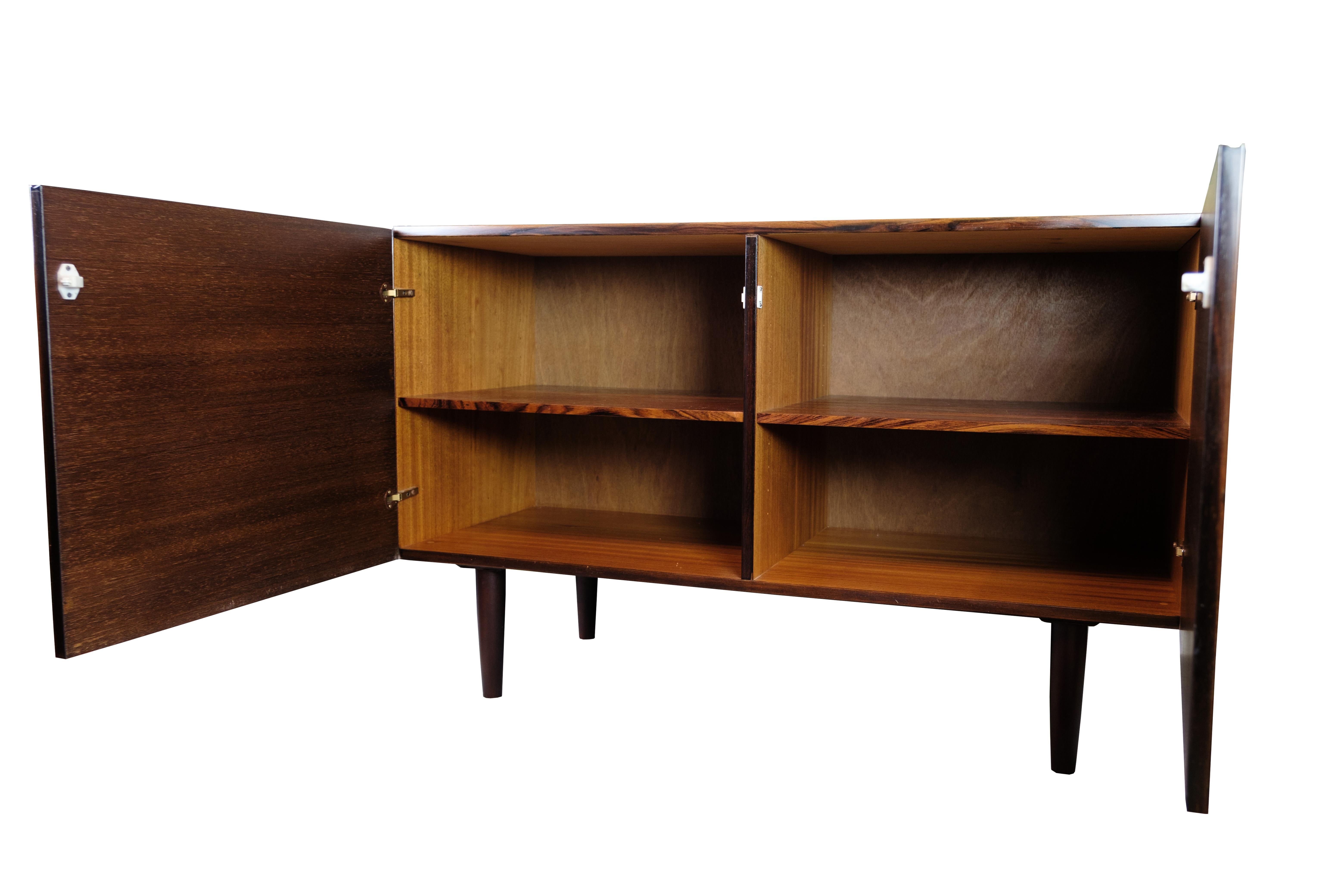 Sideboard Made In Rosewood Danish Design From 1960s In Good Condition For Sale In Lejre, DK