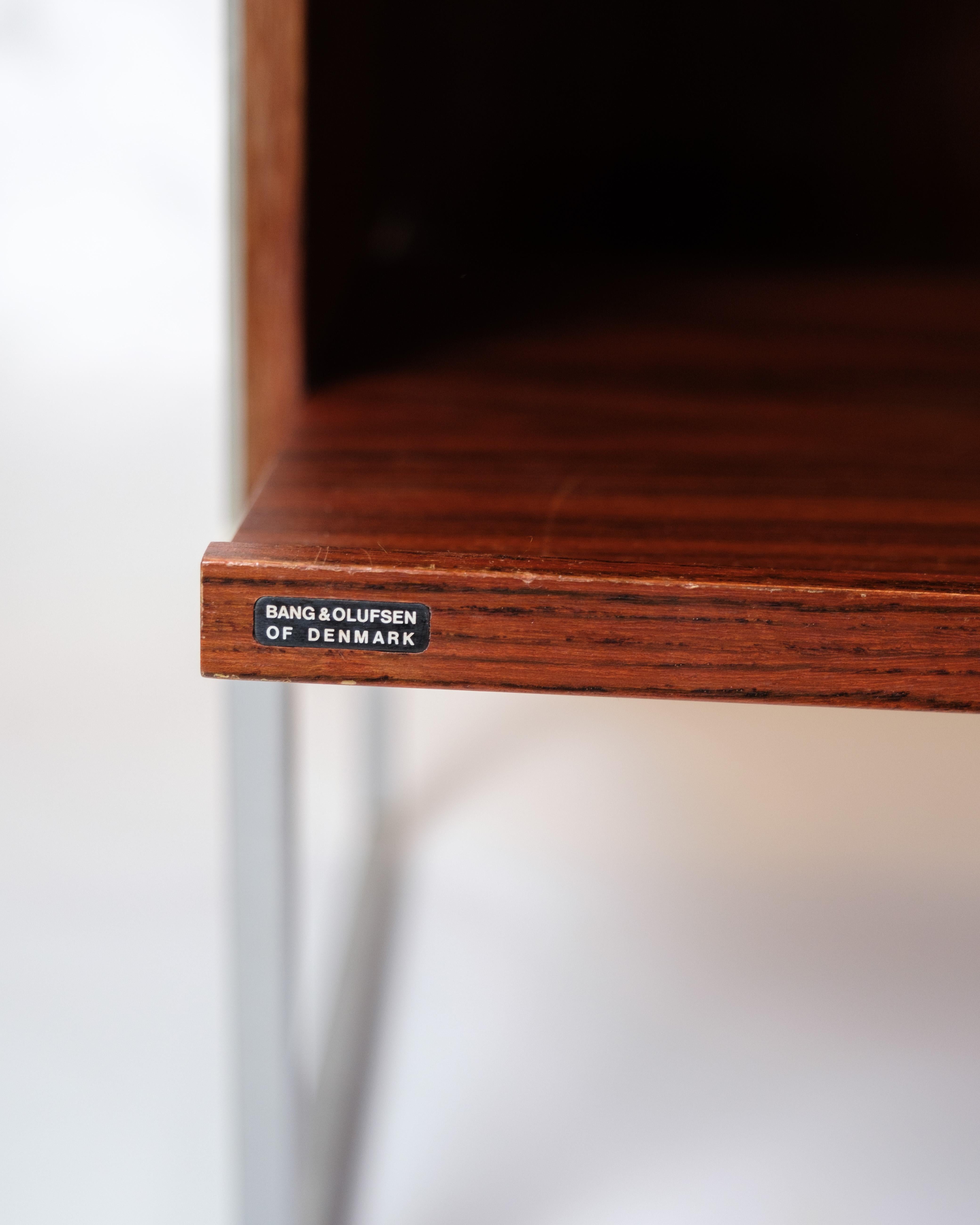 Sideboard Made In Rosewood & Metal Frame By Jacob Jensen For B&O From 1970s 4