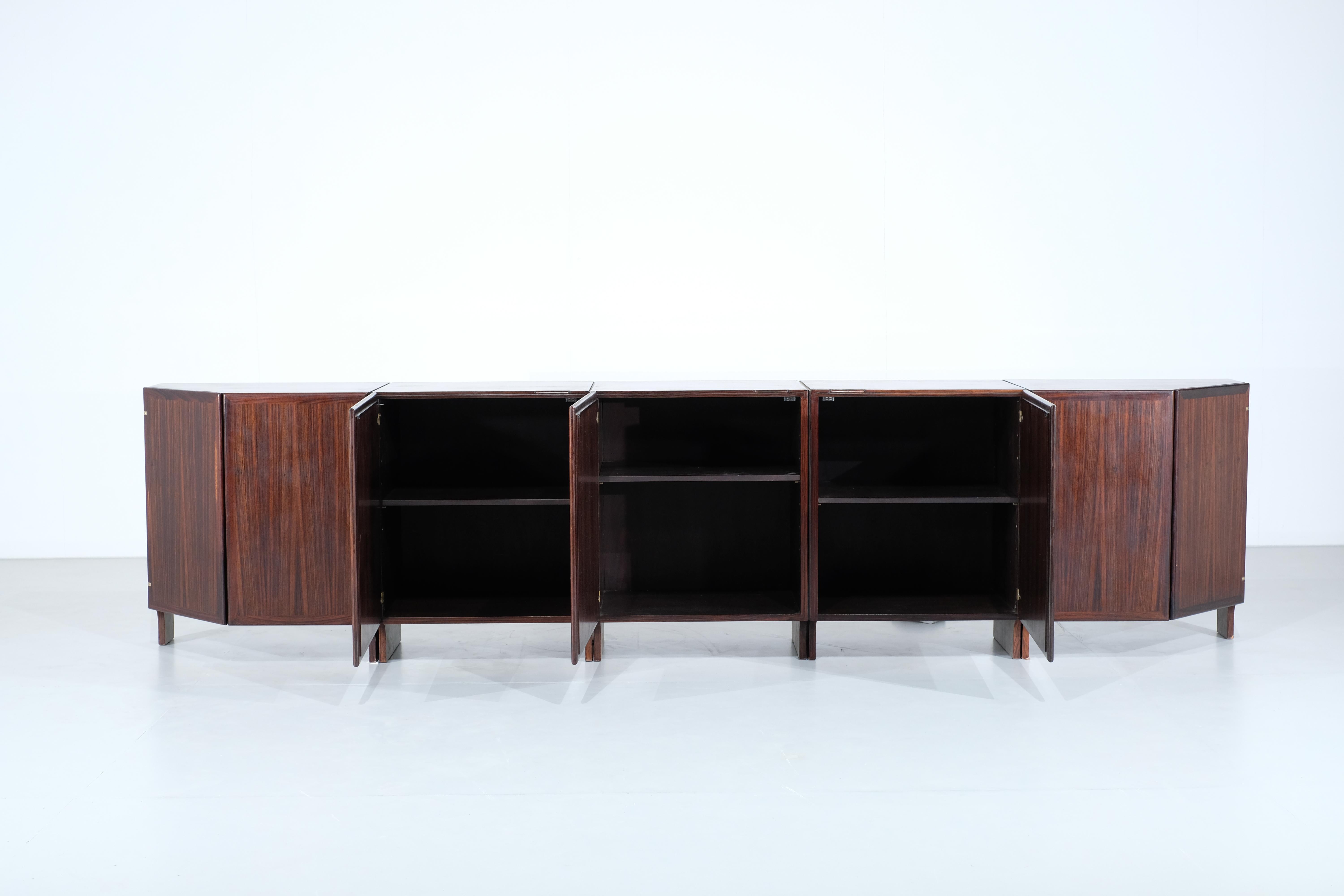 Sideboard MB48 by Franco Albini for Poggi - 1960s In Excellent Condition For Sale In Uccle, Bruxelles