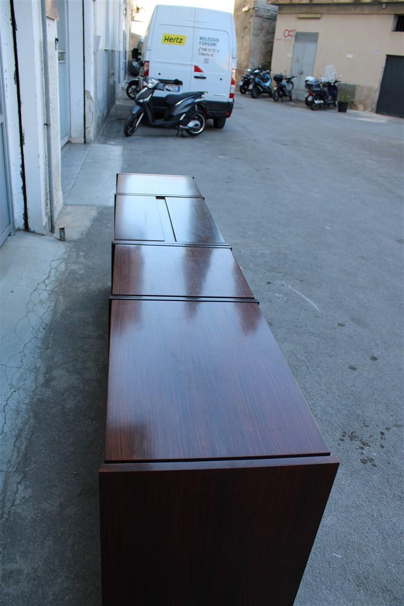 Sideboard Mid-century Italian design Tecno Borsani Modular multifunction in vendita 3