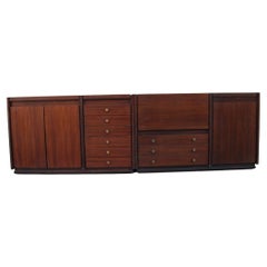 Sideboard Mid-century Italienisches Design Tecno Borsani Modular multifunktional