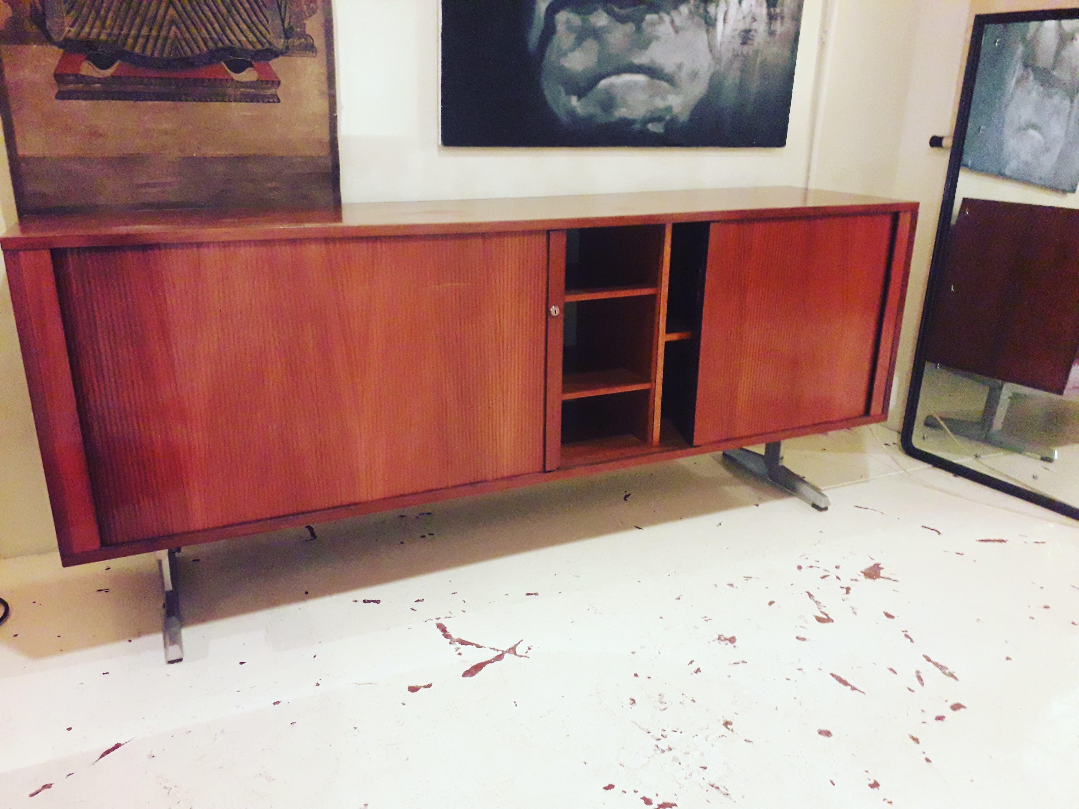 Sideboard Mid-Century Modern Italy Sliding-Doors by Marius Bryialsen from Nipu 1