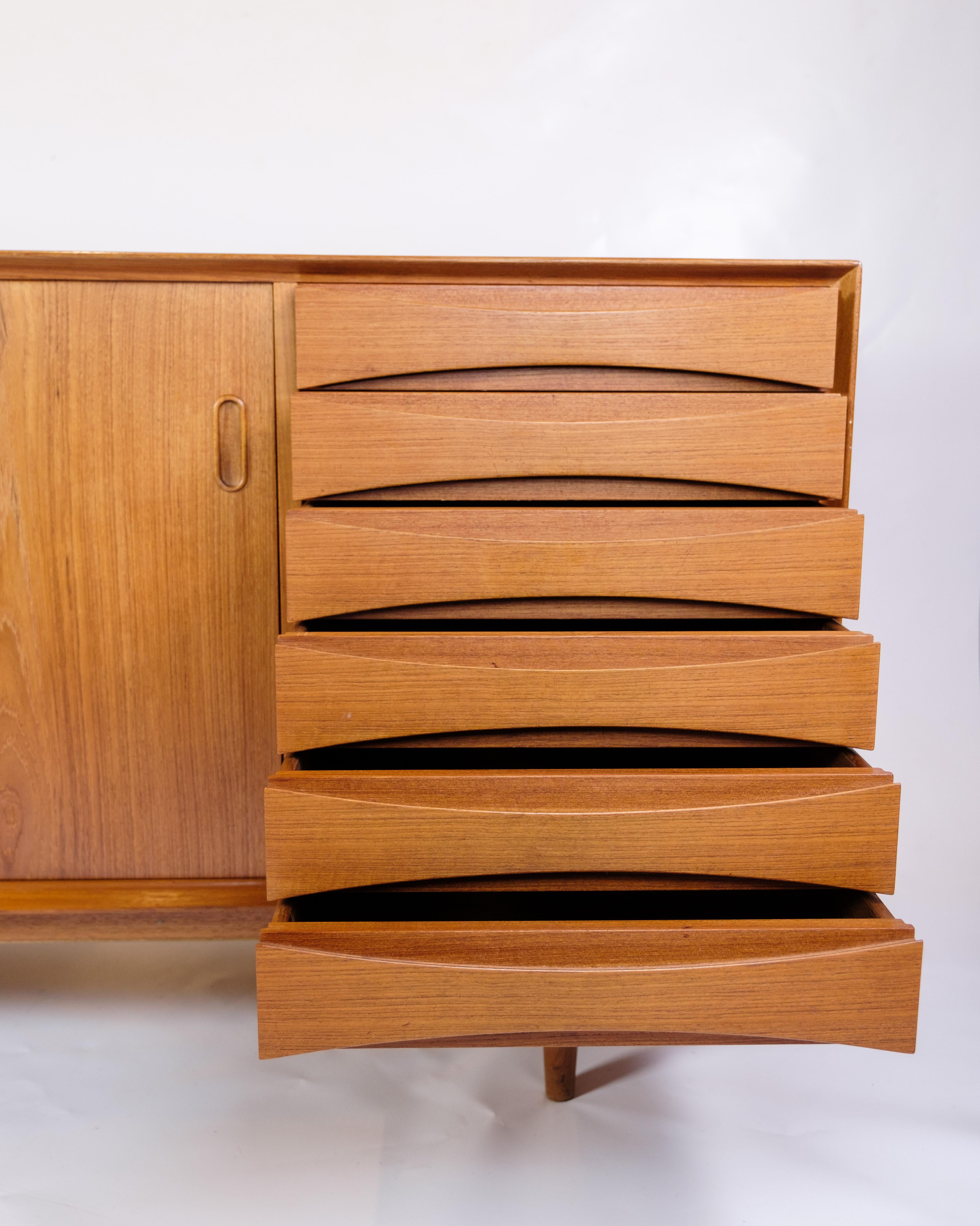 Sideboard Model 29 Made In Teak By Arne Vodder For Sibast From 1950s For Sale 1