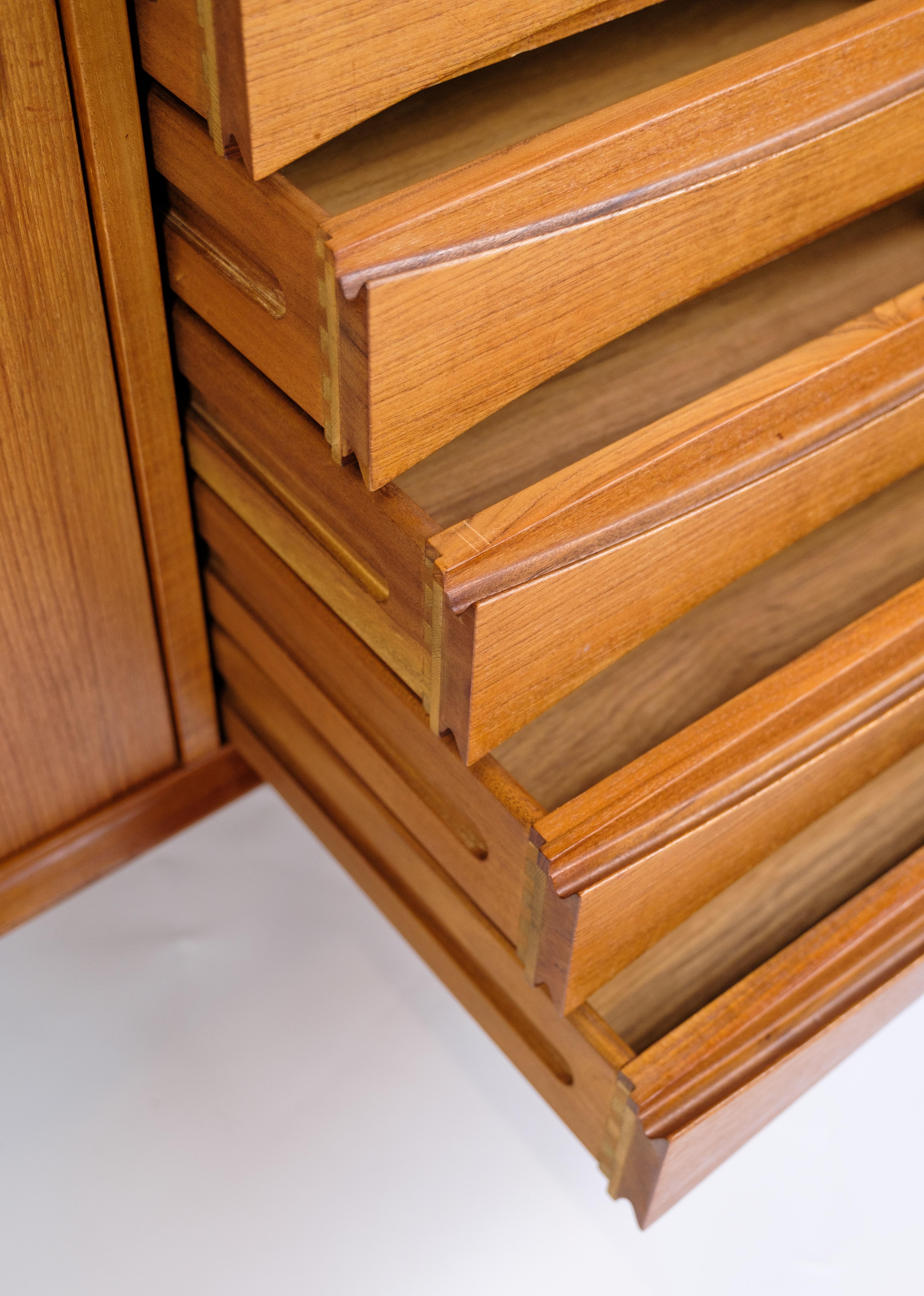 Sideboard Model 29 Made In Teak By Arne Vodder For Sibast From 1950s For Sale 2