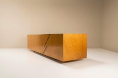 Sideboard Model "Birds-Eye" in Maple by Giovanni Offredi for Saporiti, 1970s