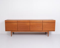 Sideboard Model FA66 In Oak By Ib Kofod-Larsen For Faarup Furniture Factory
