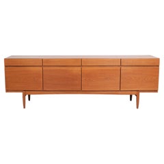 Sideboard Model FA66 In Oak By Ib Kofod-Larsen For Faarup Furniture Factory