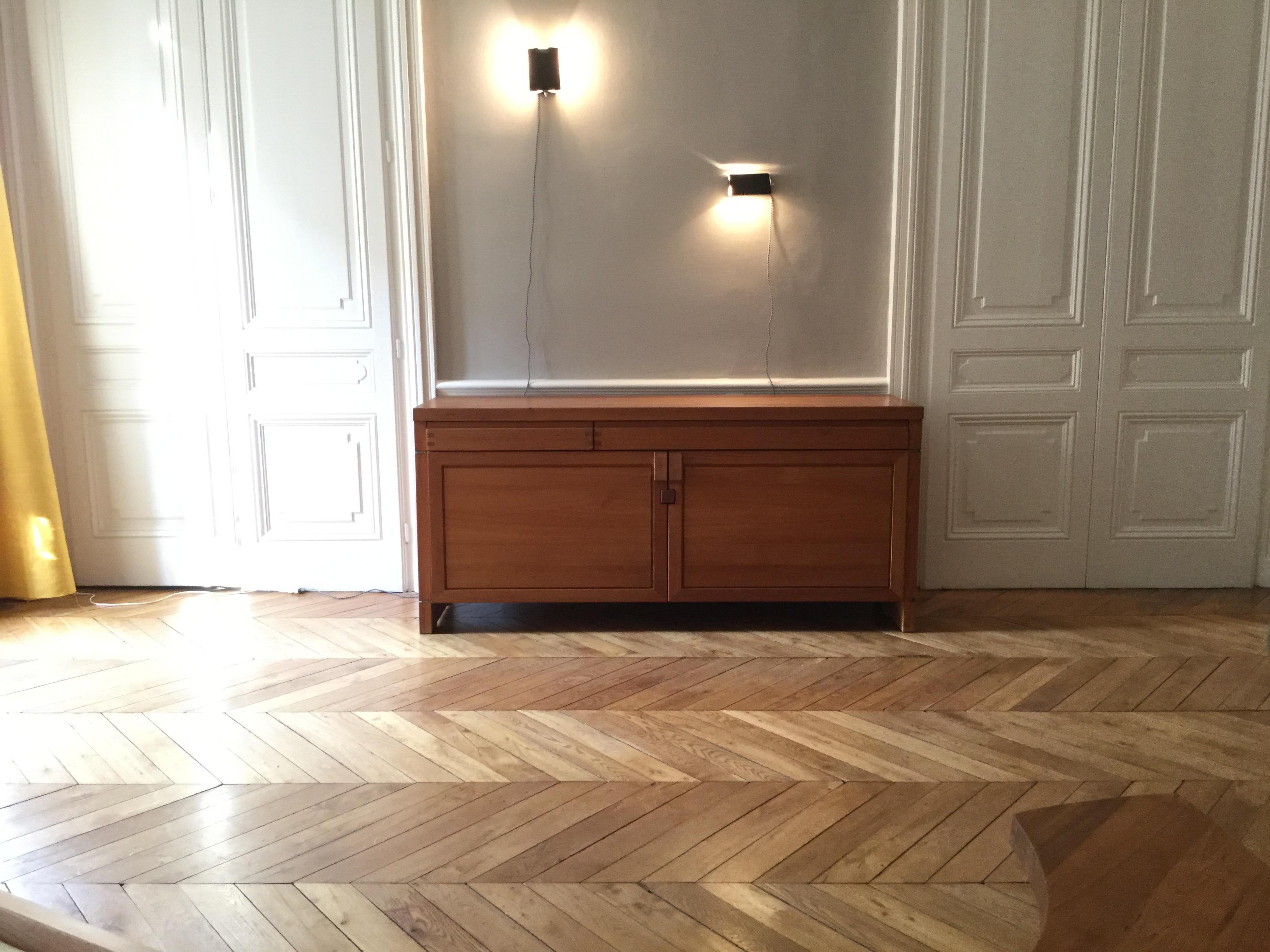 Sideboard Model R 08 a by Pierre Chapo French Elmwood, 1967 In Excellent Condition In Lyon, FR