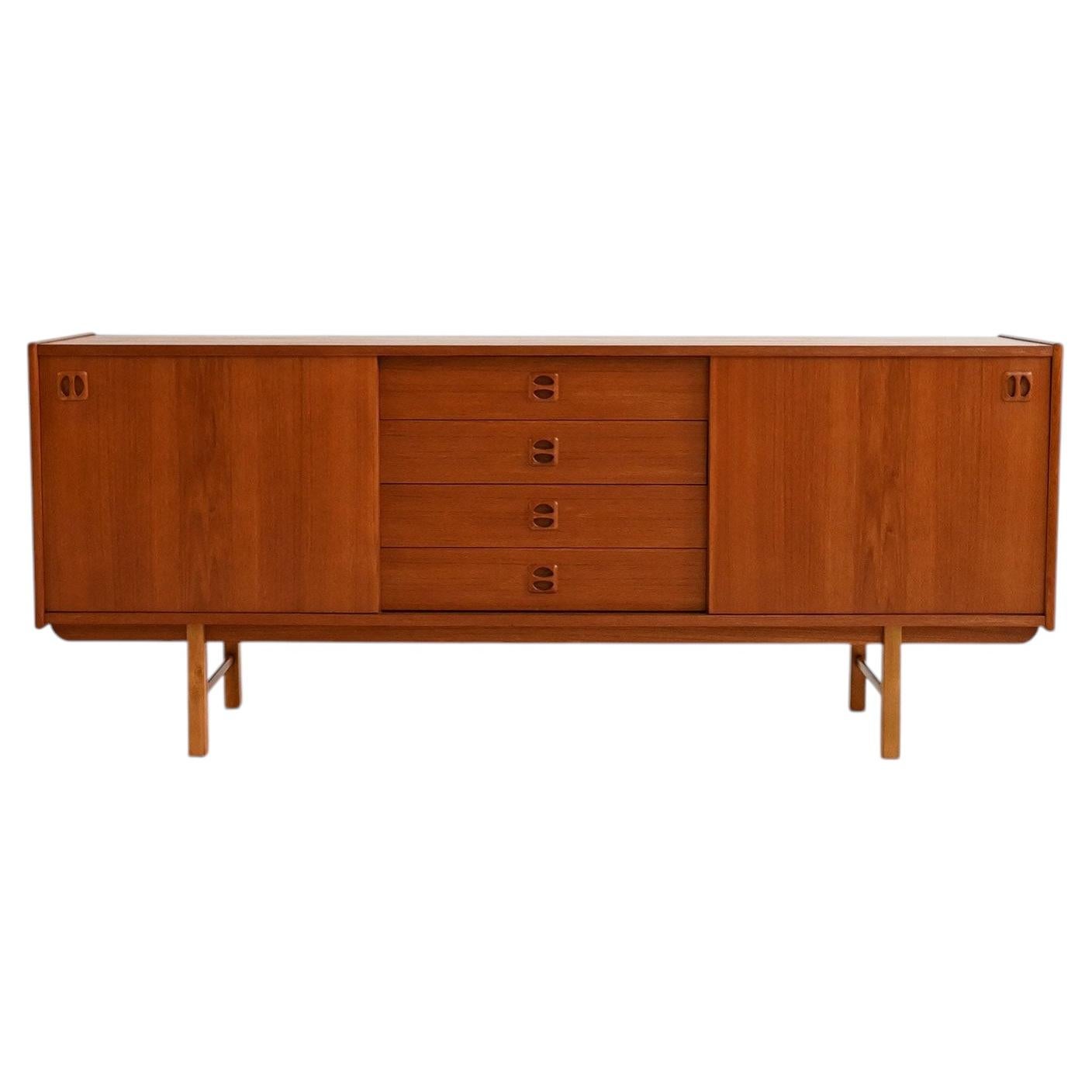 Scandinavian "Korsör" teak sideboard model from the 1960s