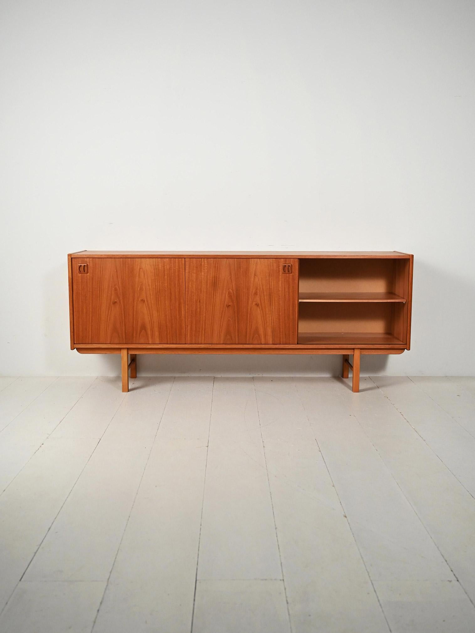 Swedish Sideboard modello Kørsor di IKEA in teak anni ’60 For Sale