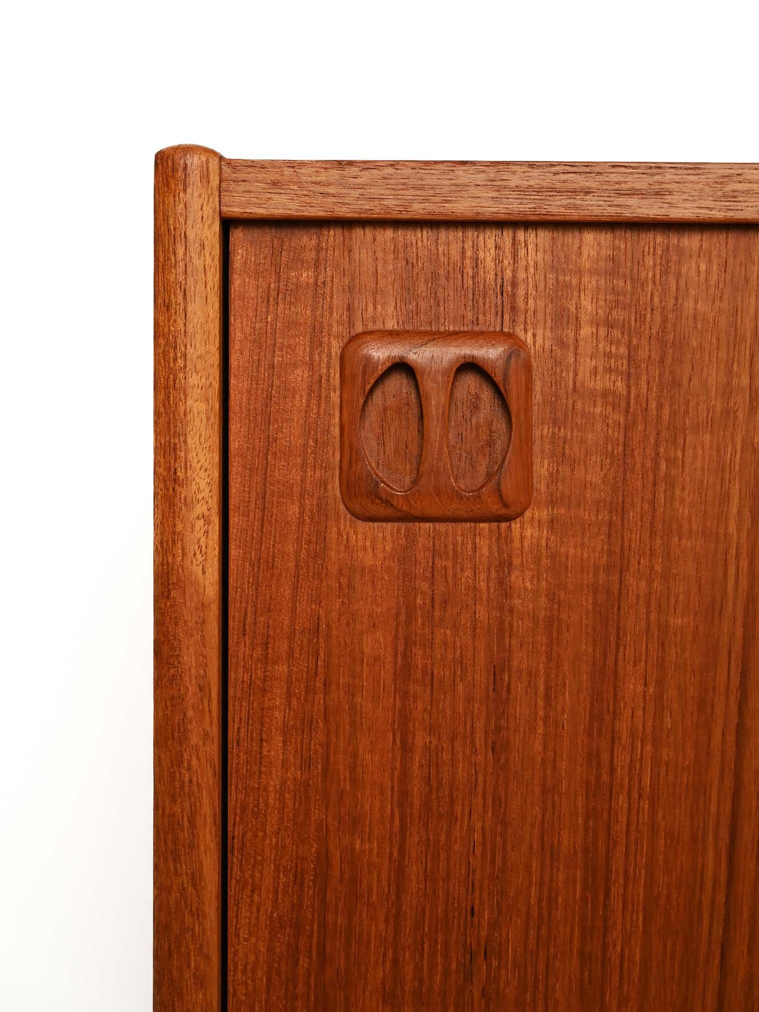 Teak Sideboard modello Kørsor di IKEA in teak anni ’60 For Sale