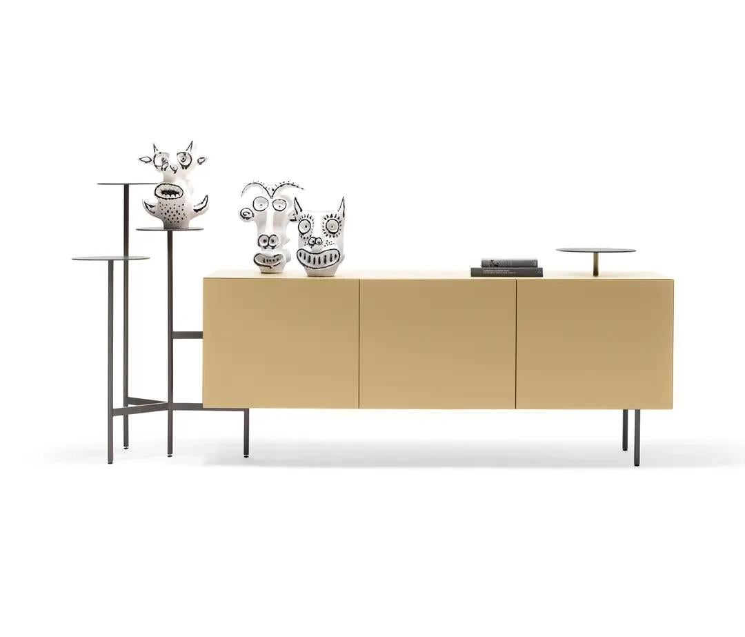 Sideboard Mogg Ikebana design Uto Balmoral - Matt lacquered In condizioni Nuovo in vendita a Alcamo, IT
