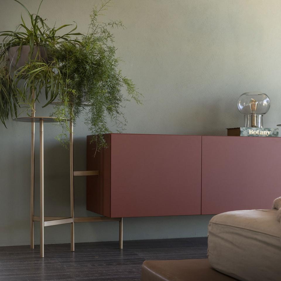 Sideboard Mogg Ikebana design Uto Balmoral - Matt lacquered in vendita 1