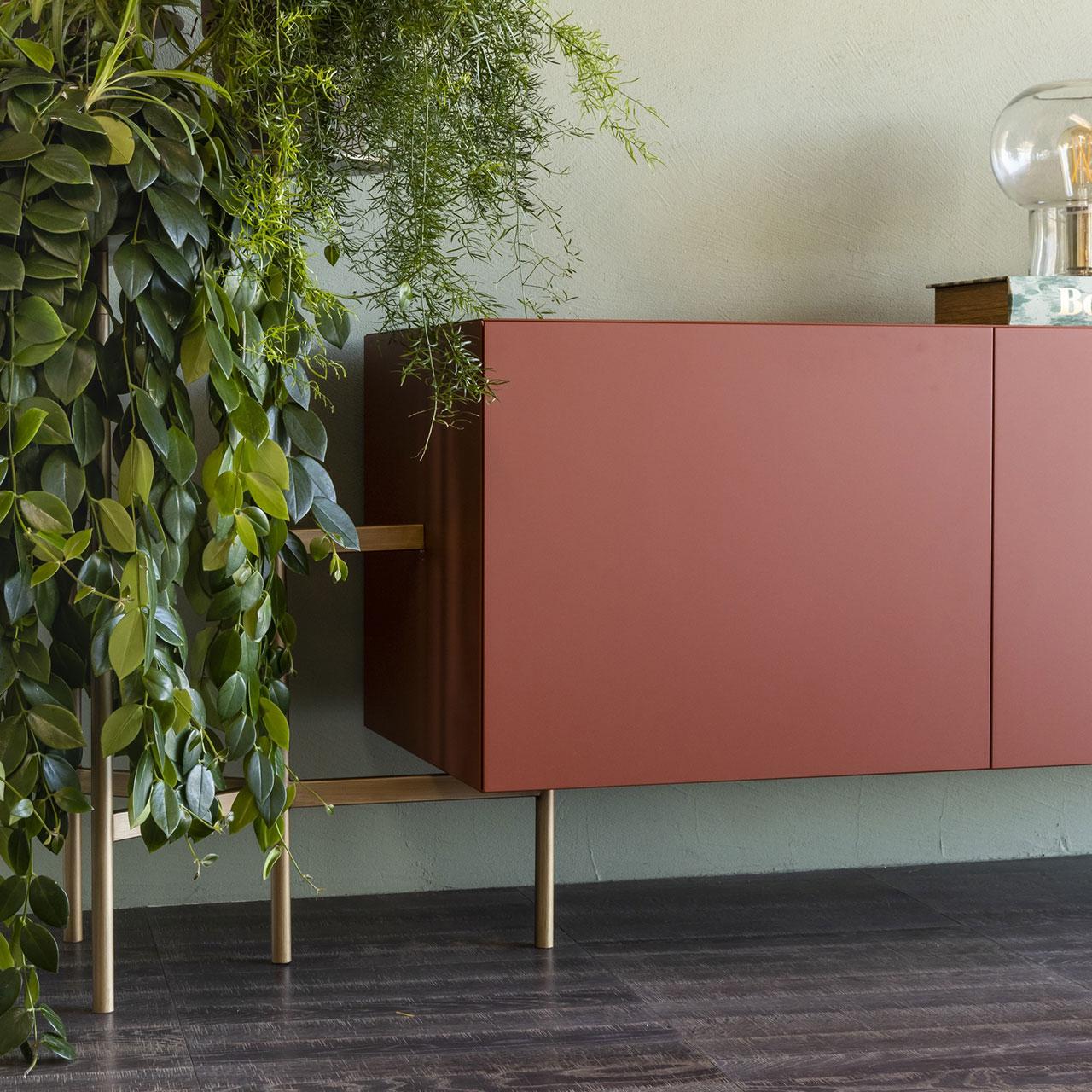 Sideboard Mogg Ikebana design Uto Balmoral - Matt lacquered in vendita 2
