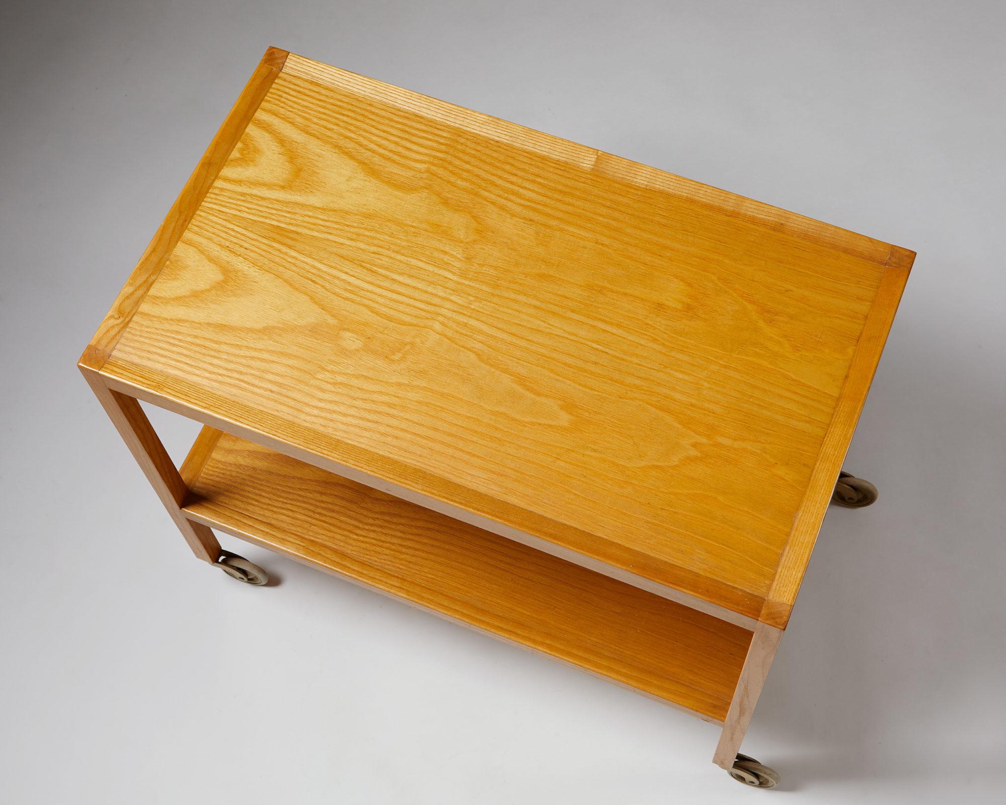 Sideboard/ Nesting Tables, Anonymous, for Nordiska Kompaniet, Sweden, 1950s 1
