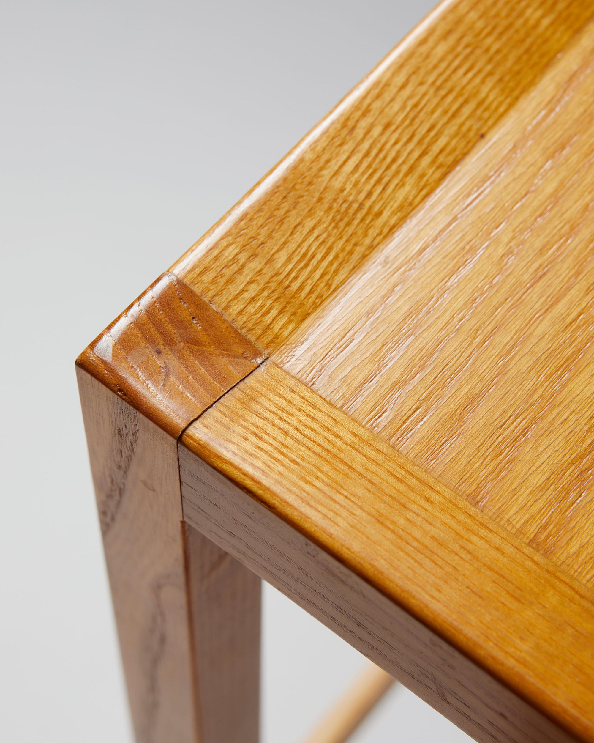 Scandinavian Modern Sideboard/ Nesting Tables, Anonymous, for Nordiska Kompaniet, Sweden, 1950s