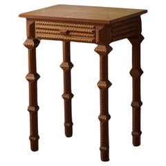 Sideboard Oak & Side Table with Drawer, Custom Listing "Adam"