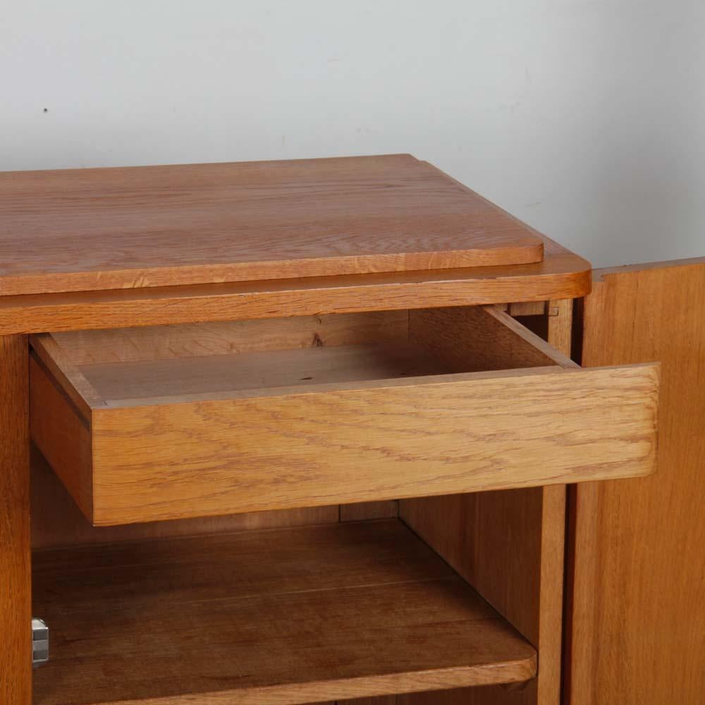 Sideboard, oak sideboard from the 1950s For Sale 4