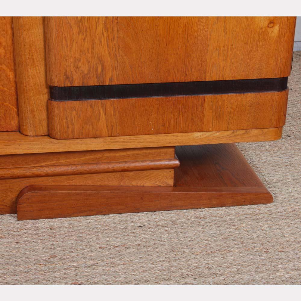 Sideboard, oak sideboard from the 1950s For Sale 6
