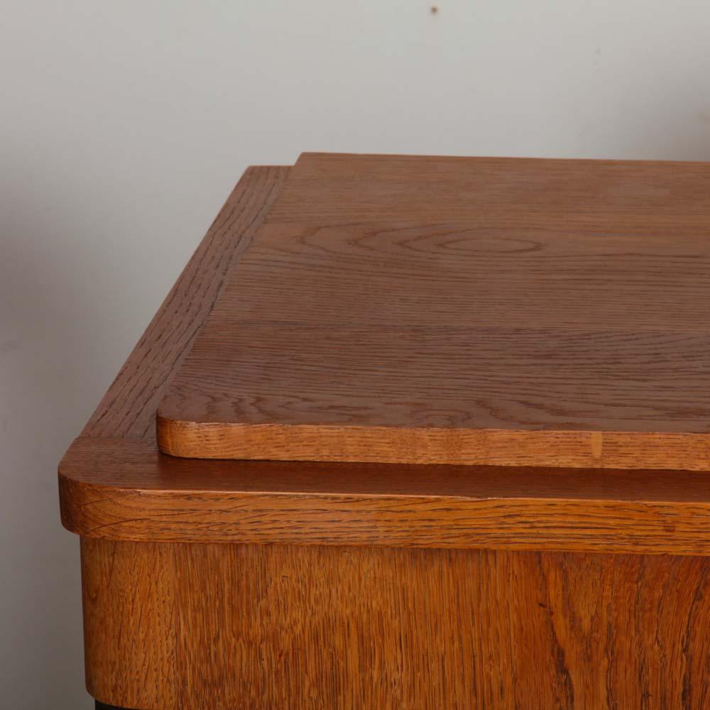 French Sideboard, oak sideboard from the 1950s For Sale