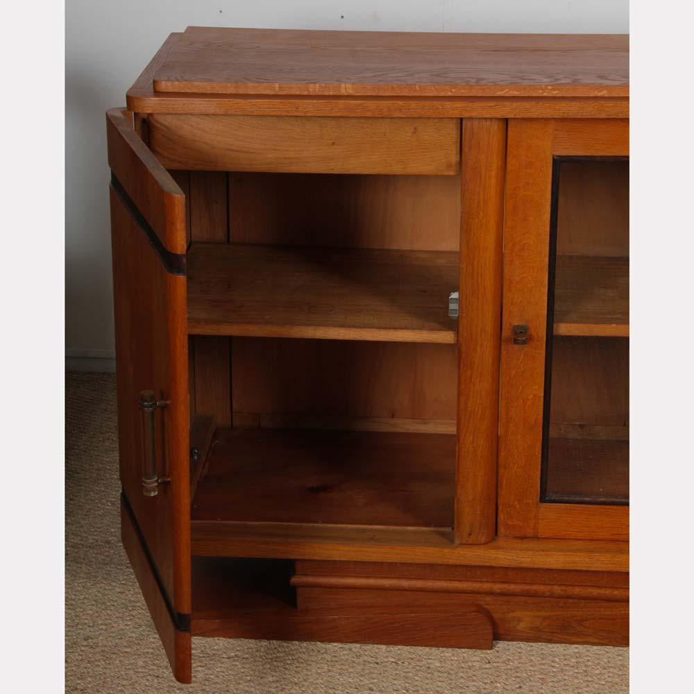 Oak Sideboard, oak sideboard from the 1950s For Sale