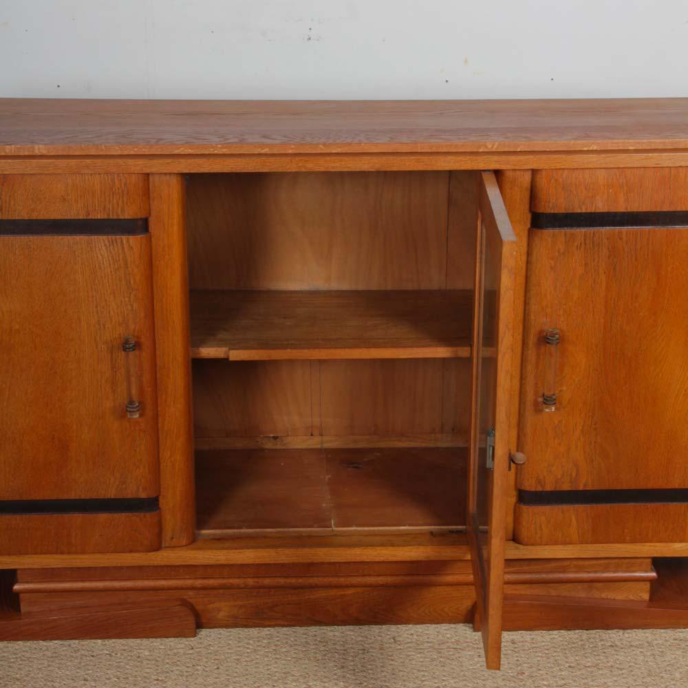 Sideboard, oak sideboard from the 1950s For Sale 1