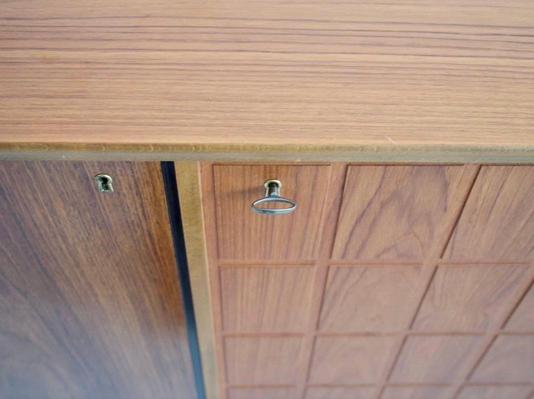 Swedish Sideboard of Beech and Teak by Tabergs Mobler