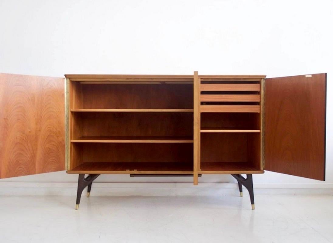 Sideboard of Beech and Teak by Tabergs Mobler 1
