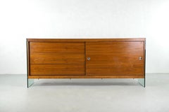 Sideboard on glass feet, France-1990s