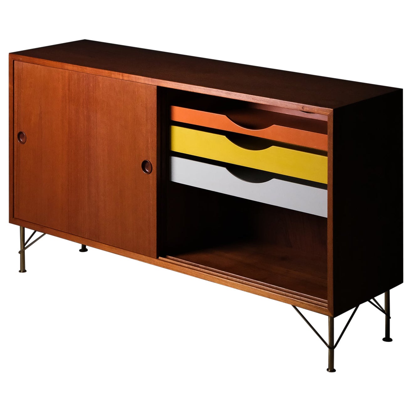 Sideboard "Öresund" by Børge Mogensen, Karl Andersson 
Söner, Sweden, 1960s For Sale