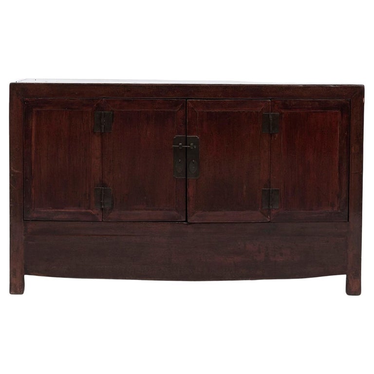 Sideboard, Original Red Lacquer For Sale at 1stDibs