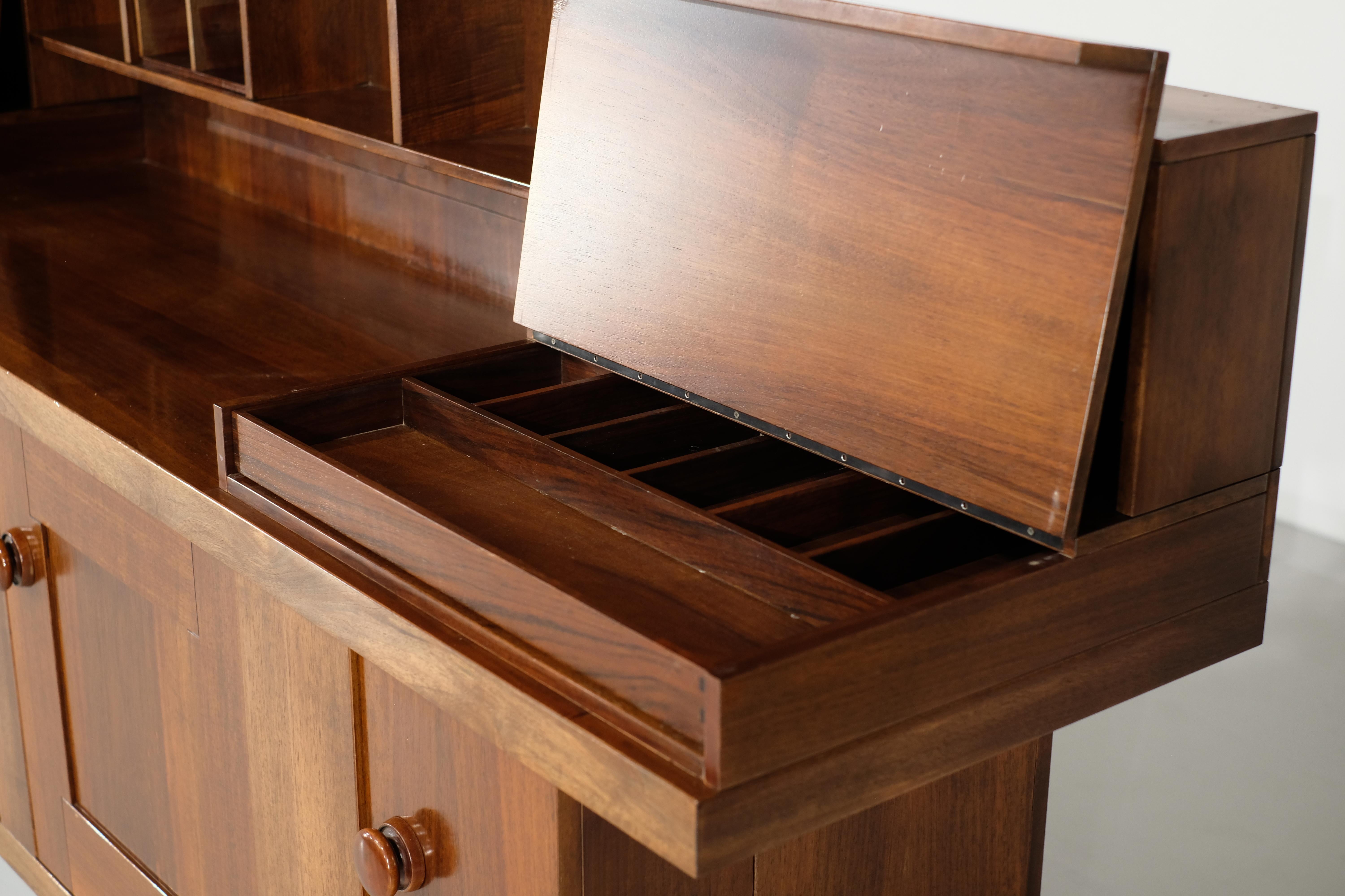 Enfilade Pranzo 602 de Silvio Coppola pour Bernini - années 1960 en vente 5