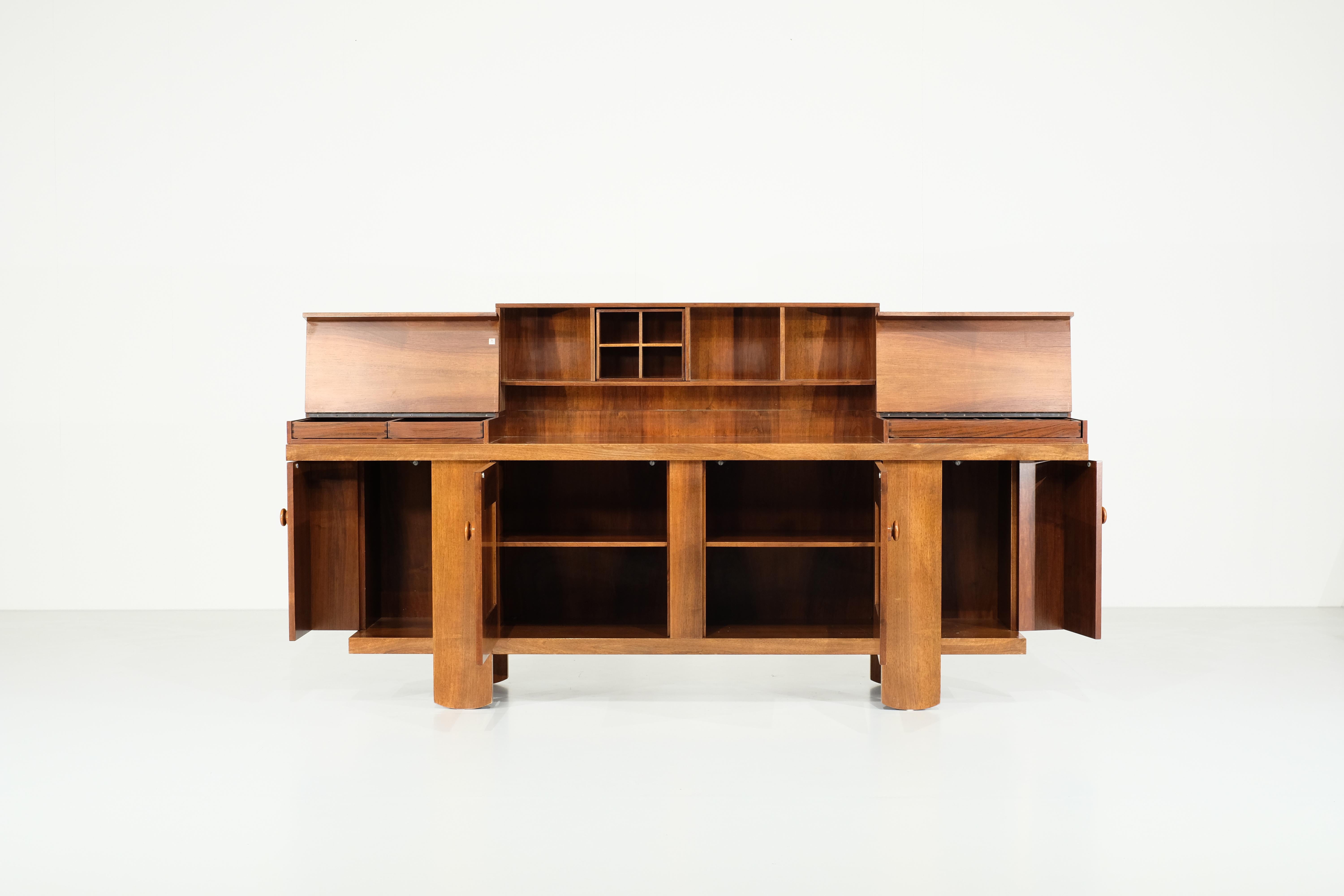 Enfilade Pranzo 602 de Silvio Coppola pour Bernini - années 1960 Bon état - En vente à Uccle, Bruxelles