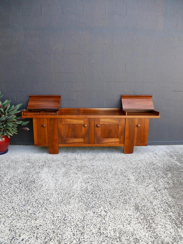 Buffet Pranzo de Silvio Coppola pour Bernini en noyer en vente 5