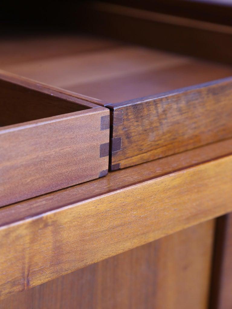 Mid-Century Modern Buffet Pranzo de Silvio Coppola pour Bernini en noyer en vente