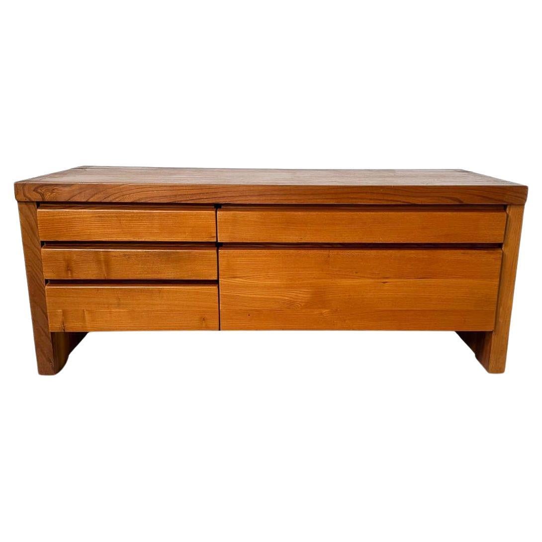 Sideboard R14 by Pierre Chapo, France, 1975
