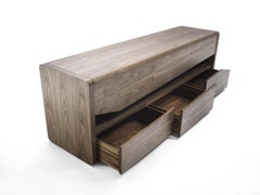 Sideboard Riva 1920 Inkline design Karim Rashid - Walnut