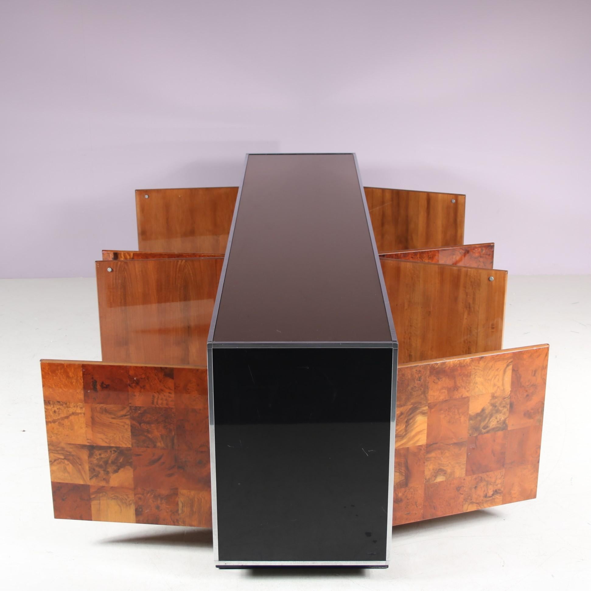 Credenza / Divisorio di Willy Rizzo per Mario Sabot, Italia 1970 6