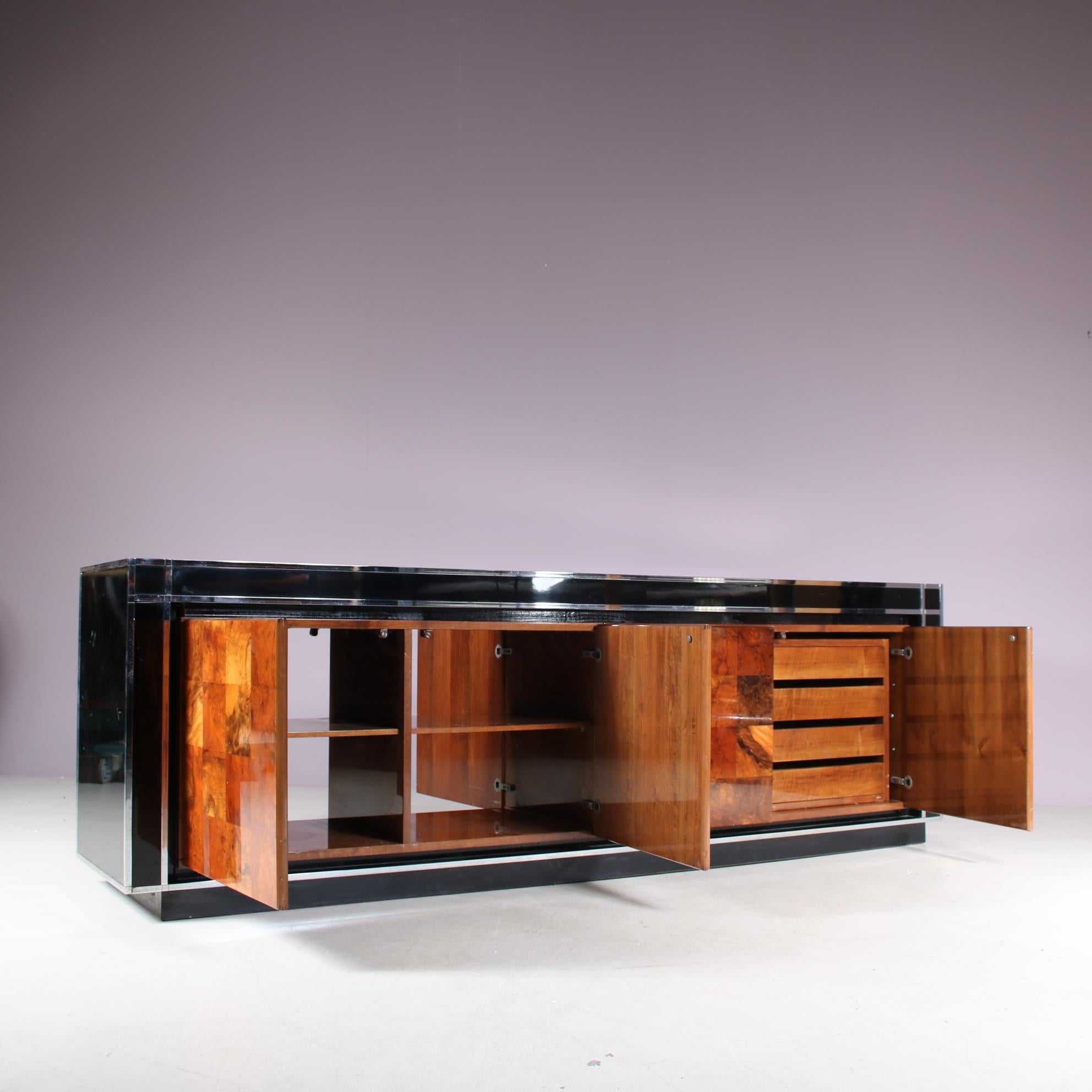 Credenza / Divisorio di Willy Rizzo per Mario Sabot, Italia 1970 2