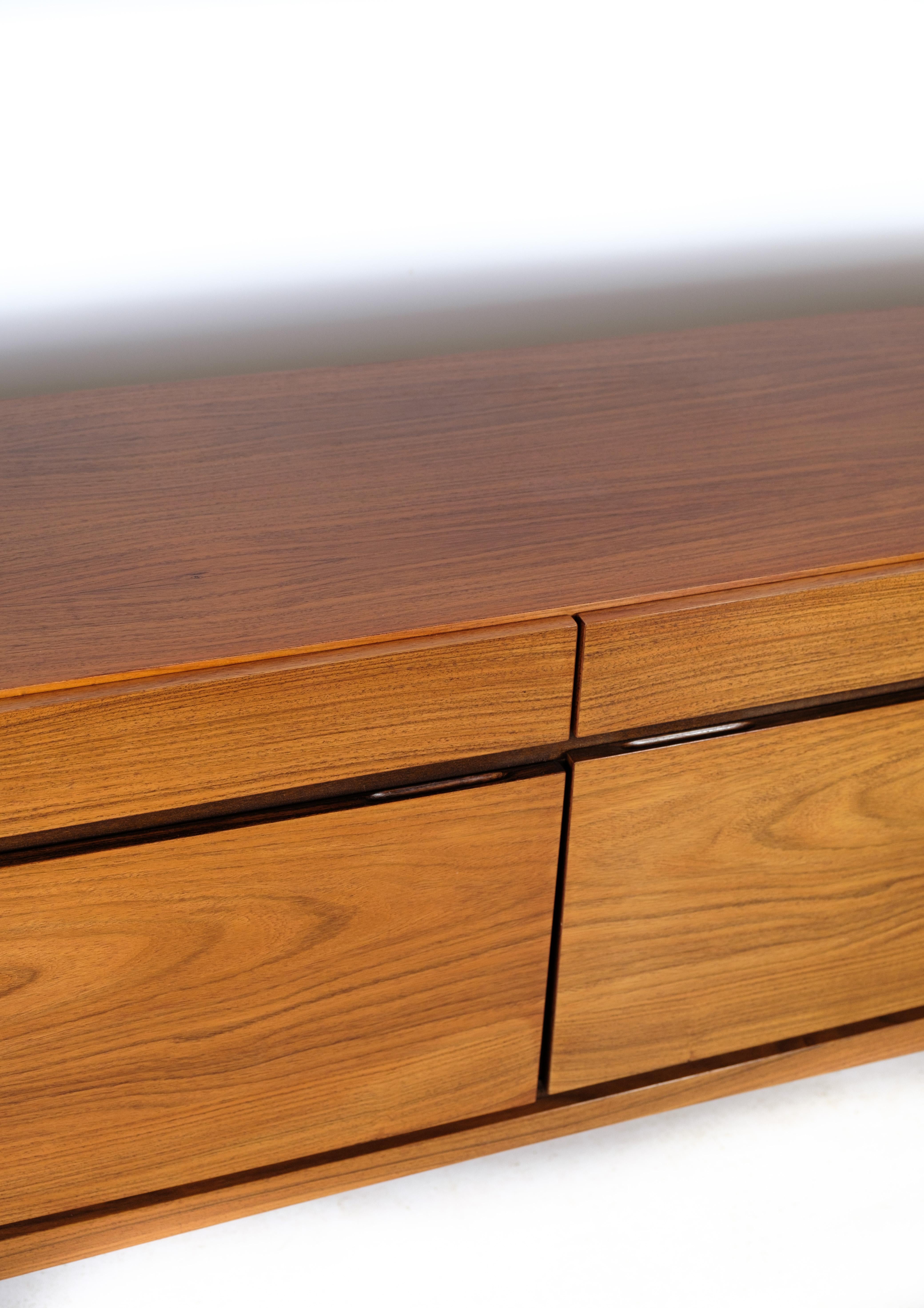 Danish Sideboard, Rosewood, Ib Kofod-Larsen, Model Fa66, Faarup Møbelfabrik, 1960