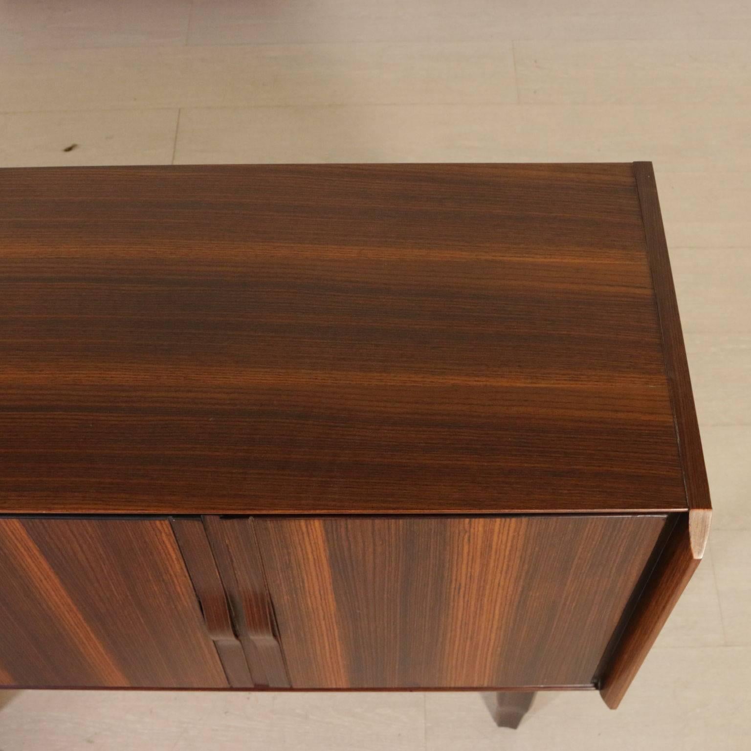 Sideboard Rosewood Veneer Vintage Manufactured in Italy, 1960s 5