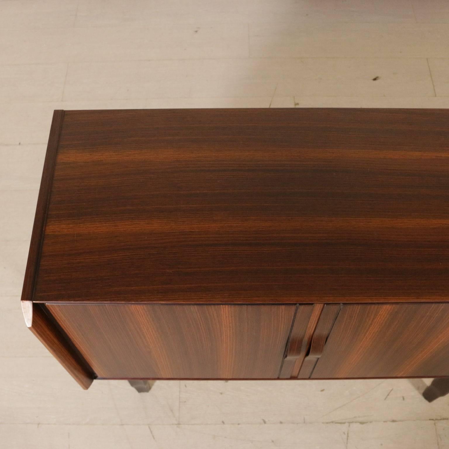 Sideboard Rosewood Veneer Vintage Manufactured in Italy, 1960s 3