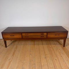 Scandinavian rosewood sideboard with drawers, 1960s