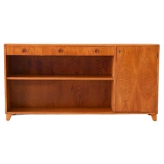 Sideboard scandinavo anni '50 con anta battente