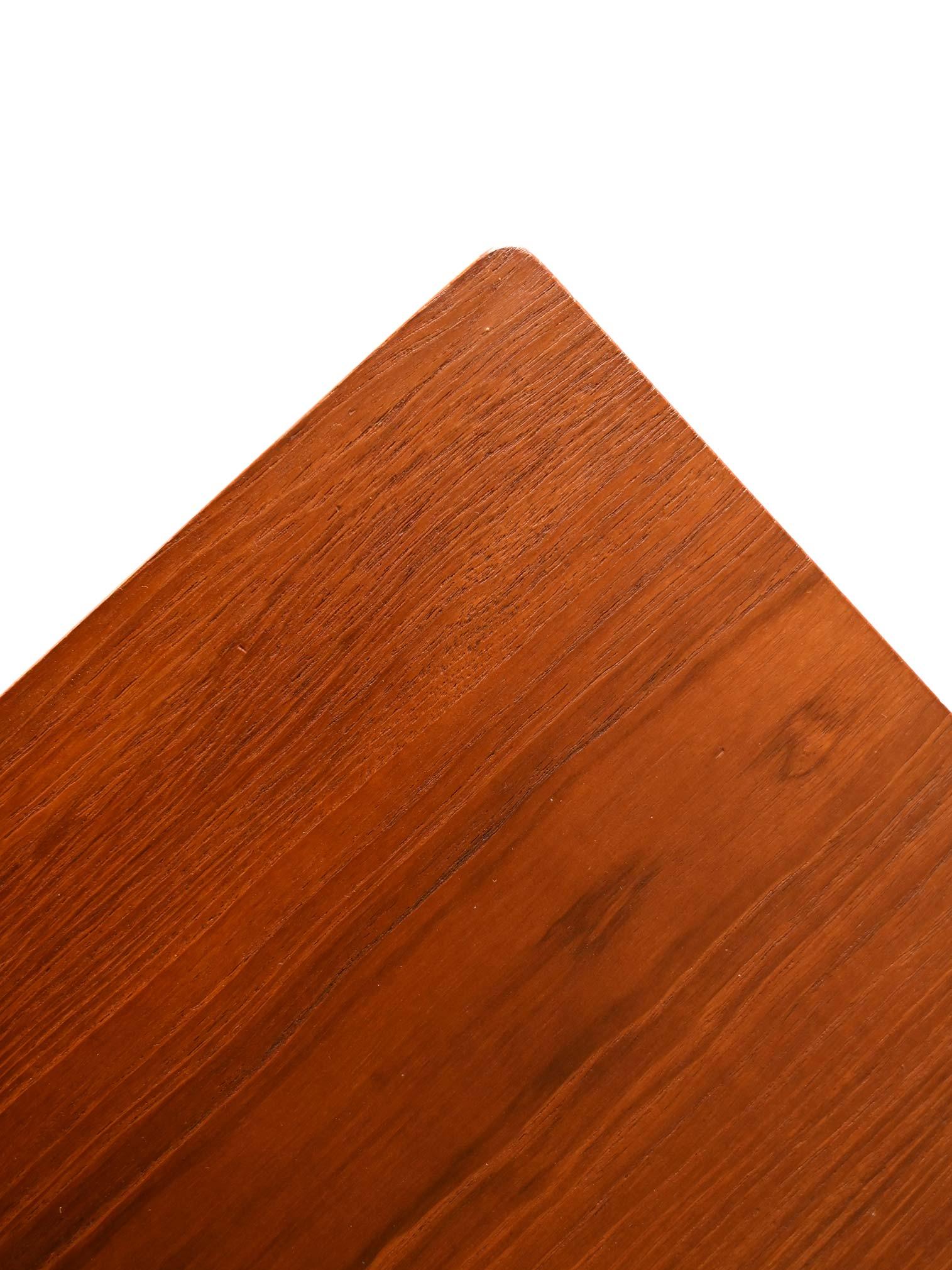 Scandinavian 1950s teak sideboard For Sale 1