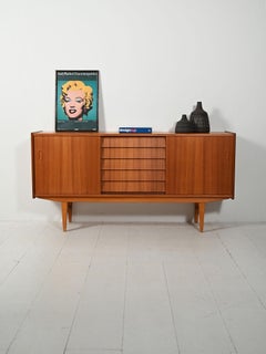 Sideboard scandinavo anni ’60 in teak