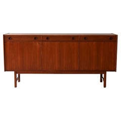 Scandinavian sideboard with hinged doors
