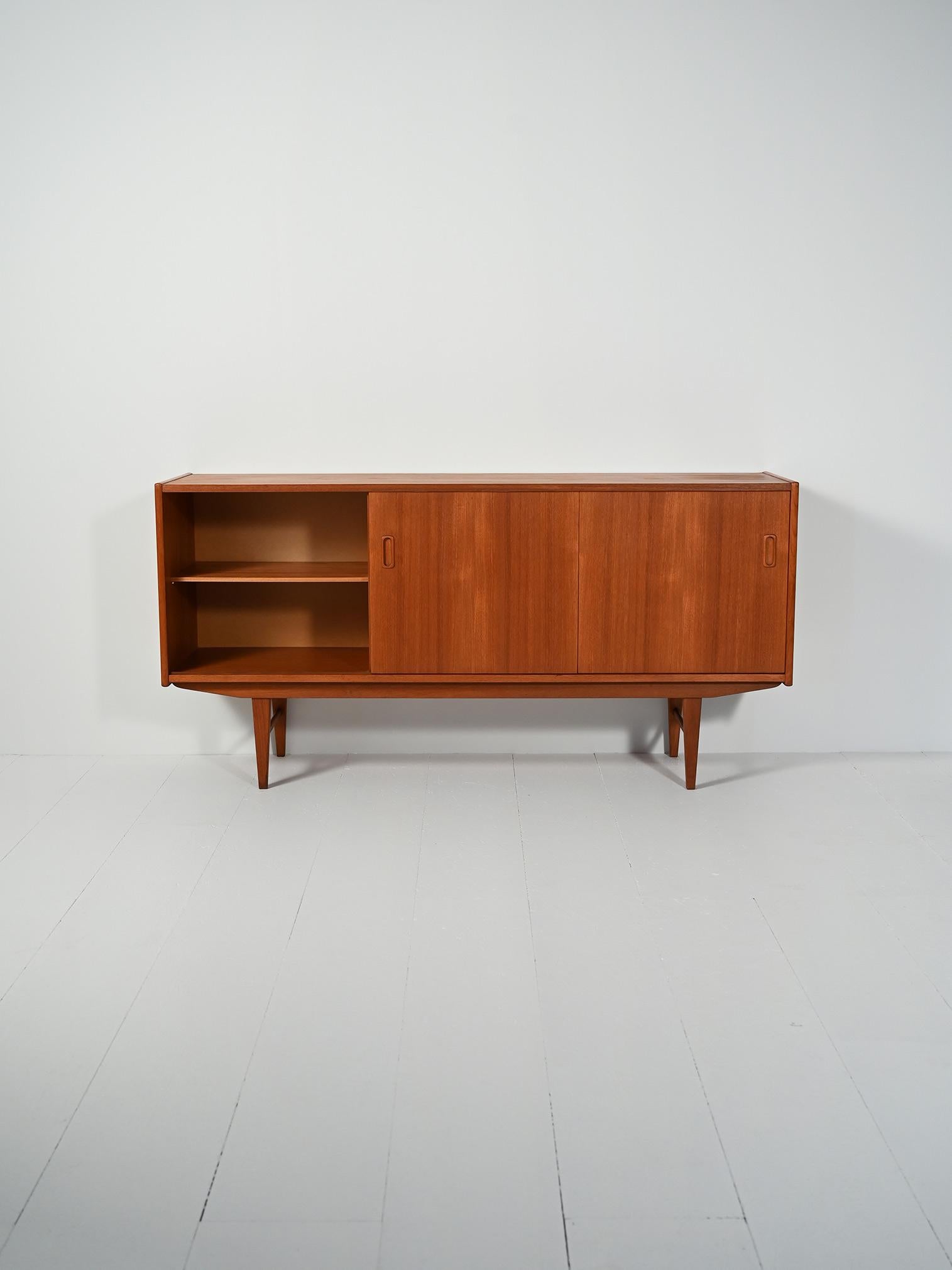 Scandinavo moderno Credenza scandinava con Cassetti a latta anni 50/60 in vendita