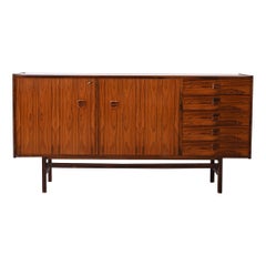 Sideboard scandinavo in palissandro
