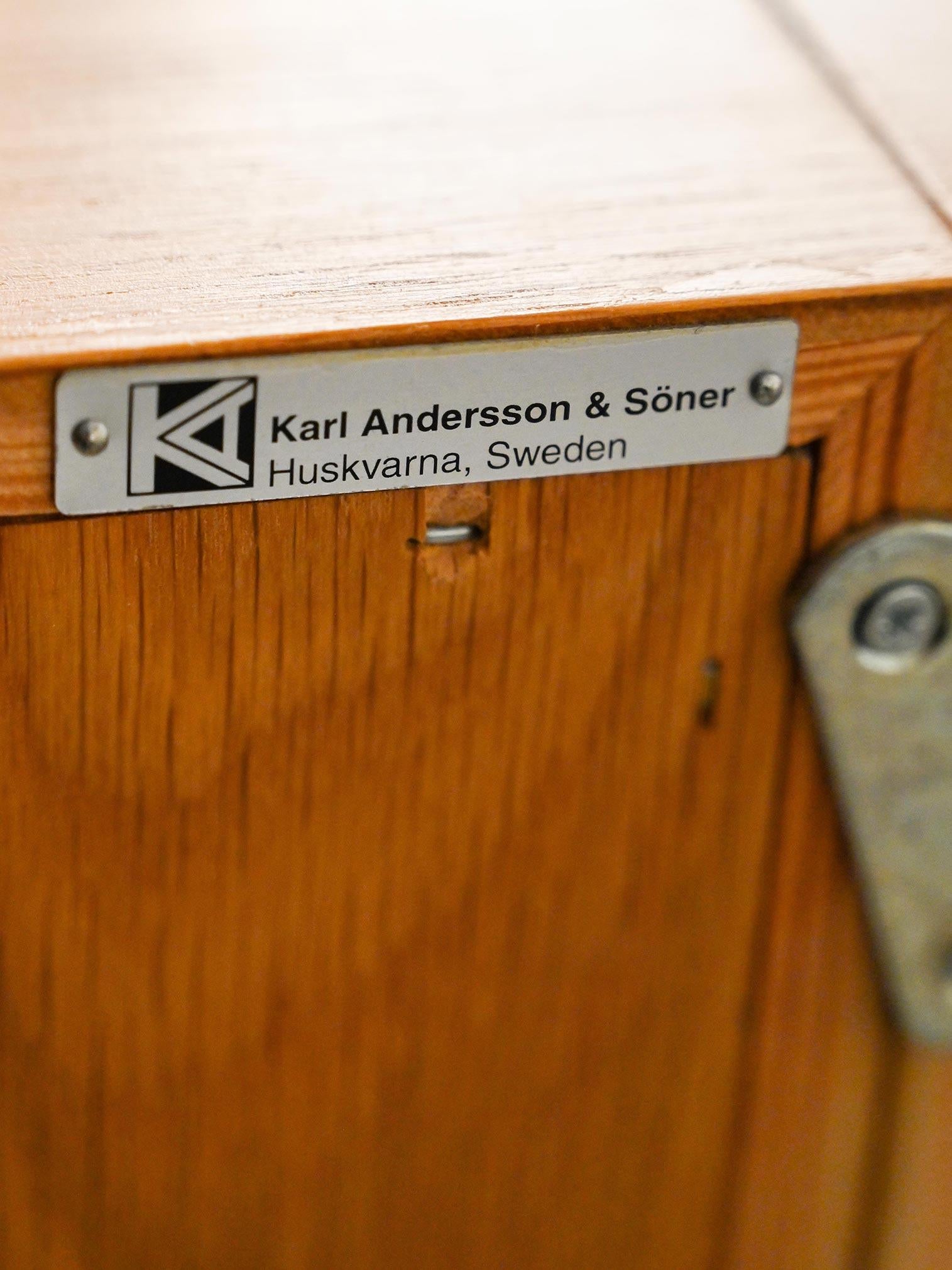 Sideboard scandinavo in rovere di Børge Mogensen per Karl Andersson & Söner, ’60 For Sale 3